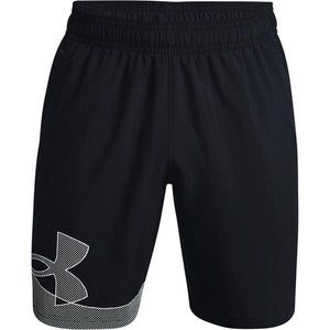 Under Armour Men's UA Woven Graphic Shorts Black, Size Medium